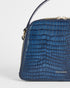 <P>Small Croc Detail Top Handle Bag</P>